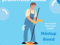 Pracovníka úklidu a pomocnou sílu do kuchyně